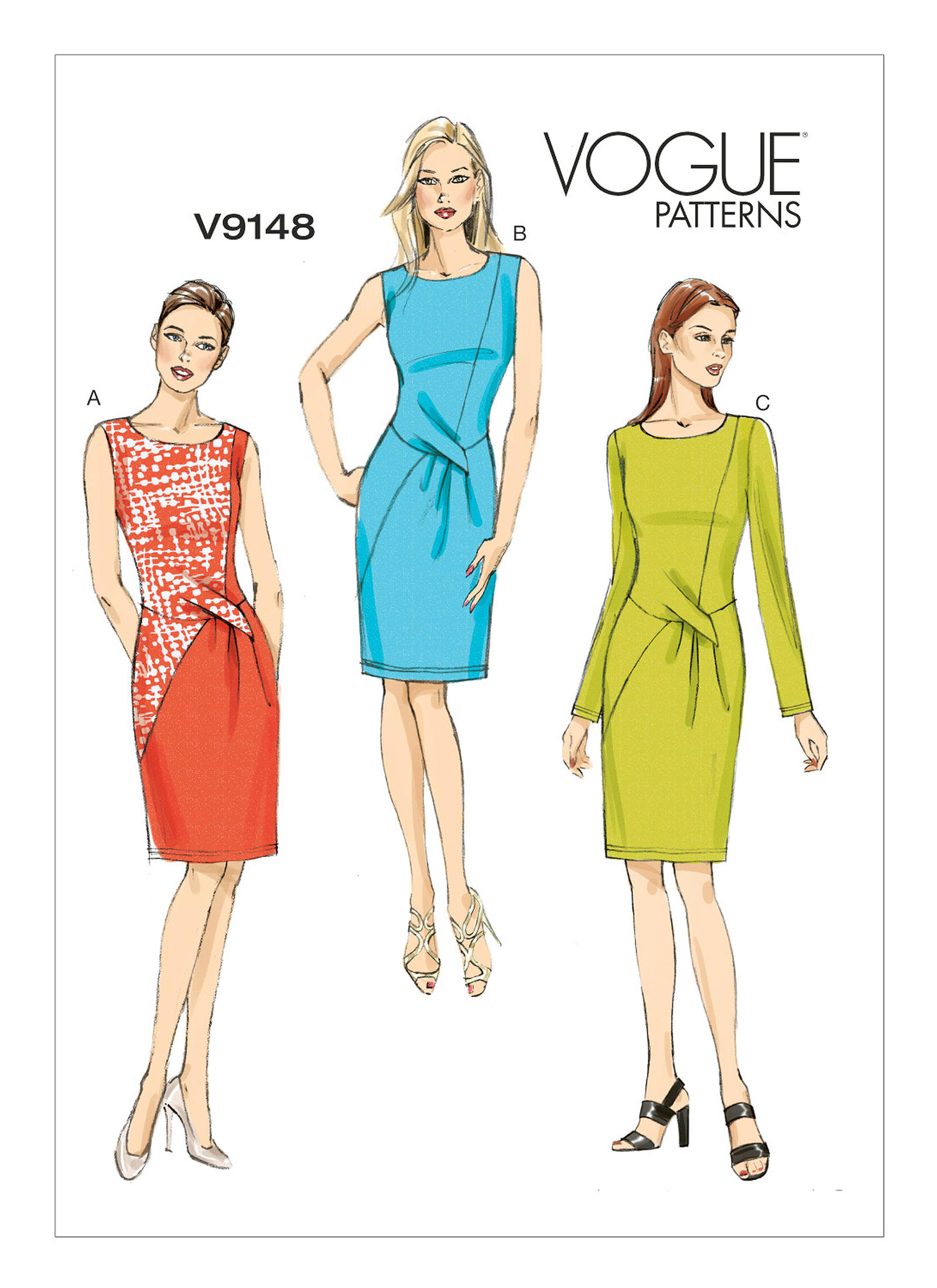 Vogue Patterns 9148 Misses' Dress