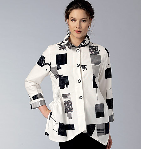 Vogue Patterns 9153 Misses' Shirt