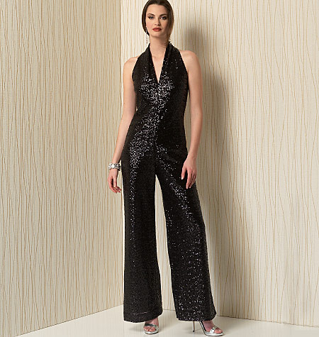 Sewing Pattern Women's Jumpsuit Pattern, Wide Leg Jumpsuit Pattern