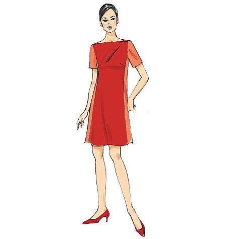 Vogue Patterns 9183 Misses' Paneled Dresses
