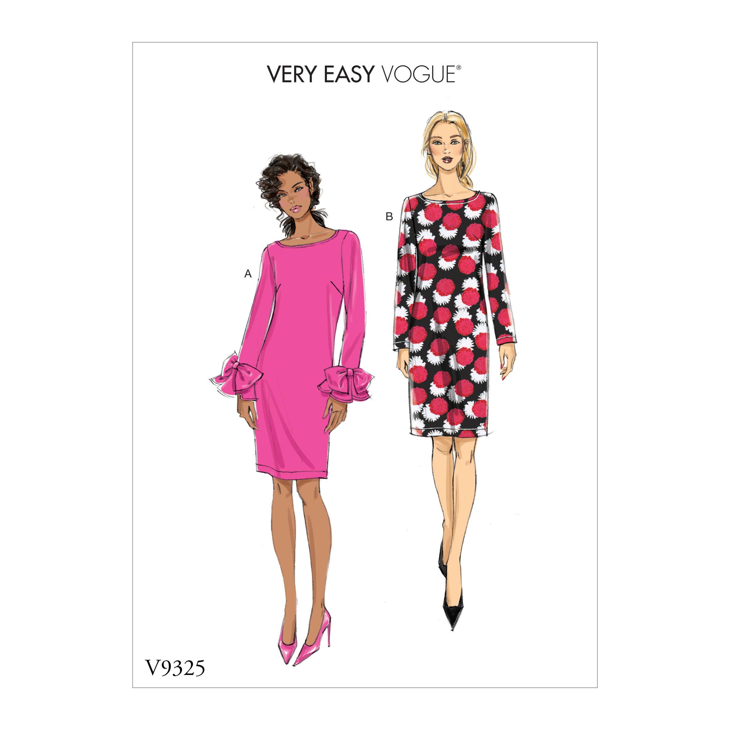 Vogue Patterns 9325 MISSES' DRESS