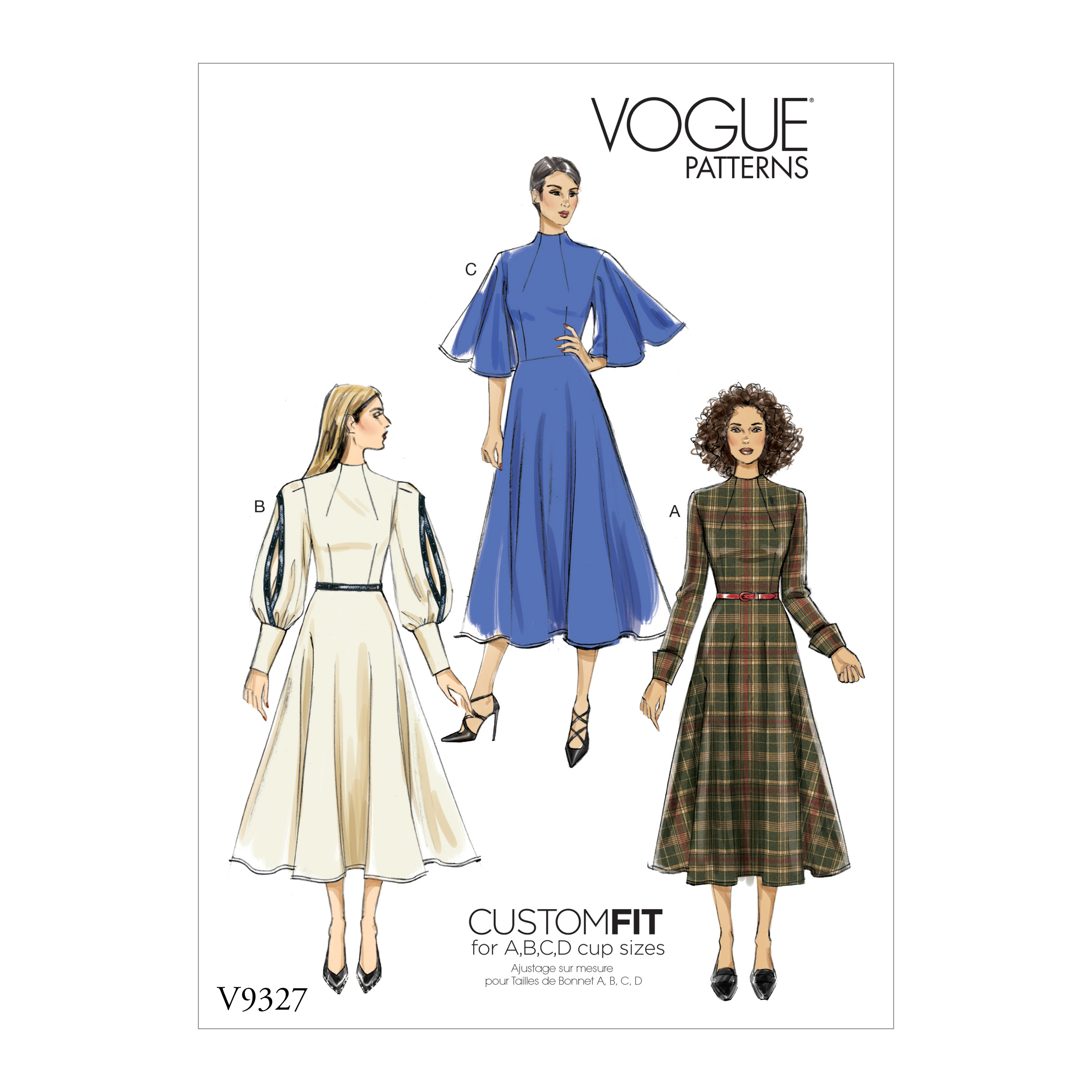 Vogue Patterns 9327 Misses Dress