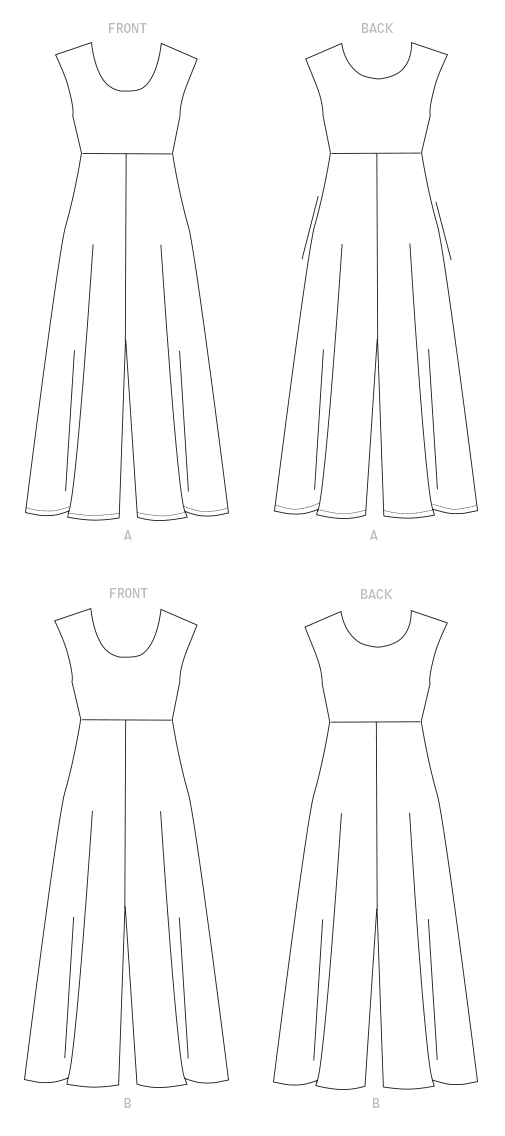 Vogue Patterns 1664 MISSES' JUMPSUIT