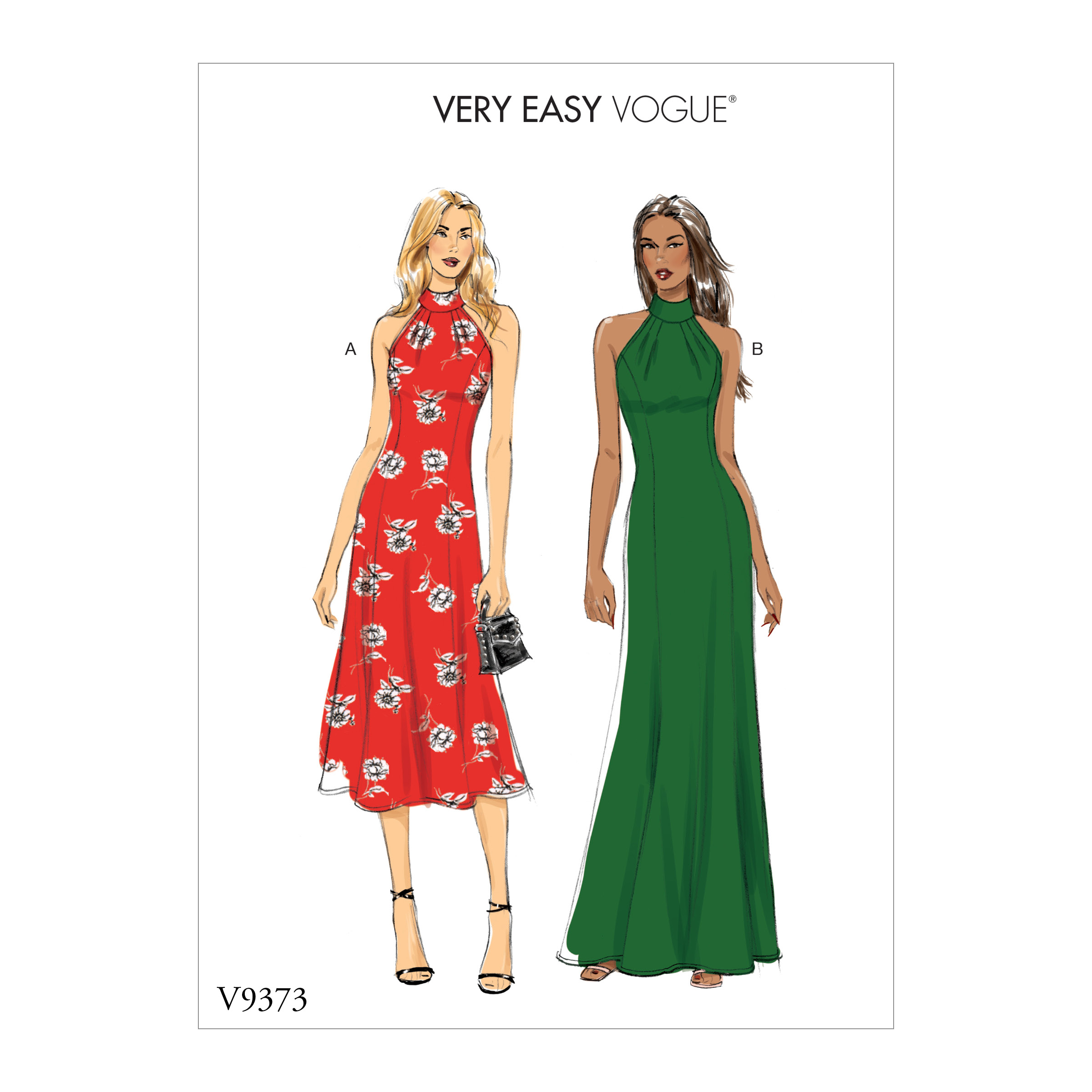 Vogue Patterns 9373 MISSES' SPECIAL OCCASION DRESS