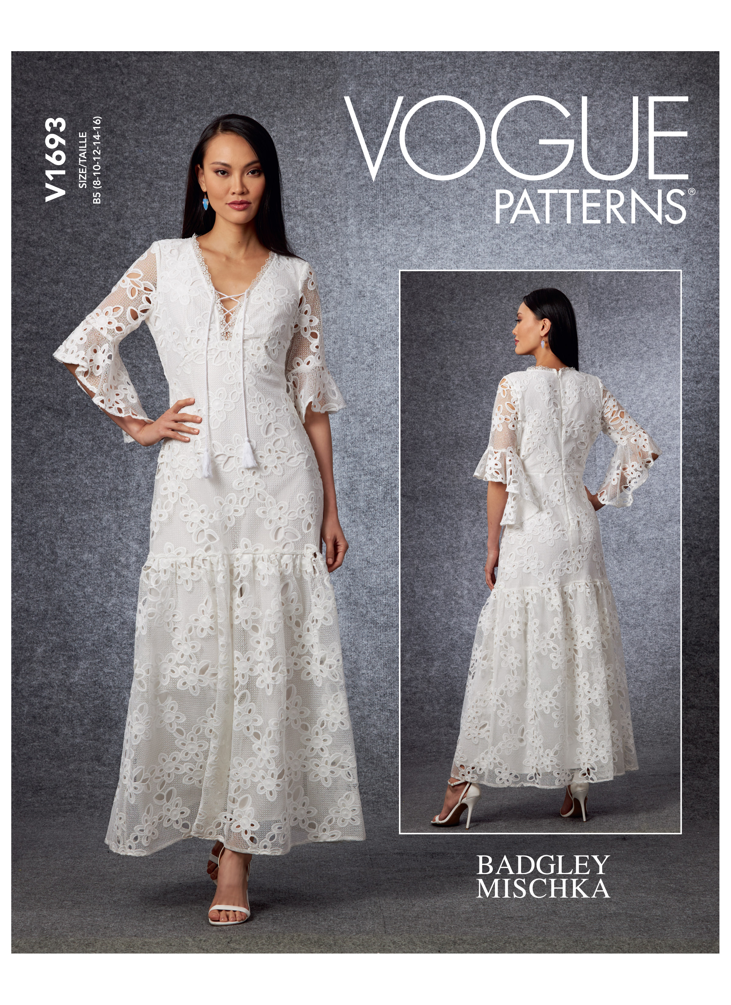 値引き Vogue Patterns Misses' Dress ミス ドレス ワンピース 型紙セット パターン サイズ ALL SIZE  INCLUDE V1695