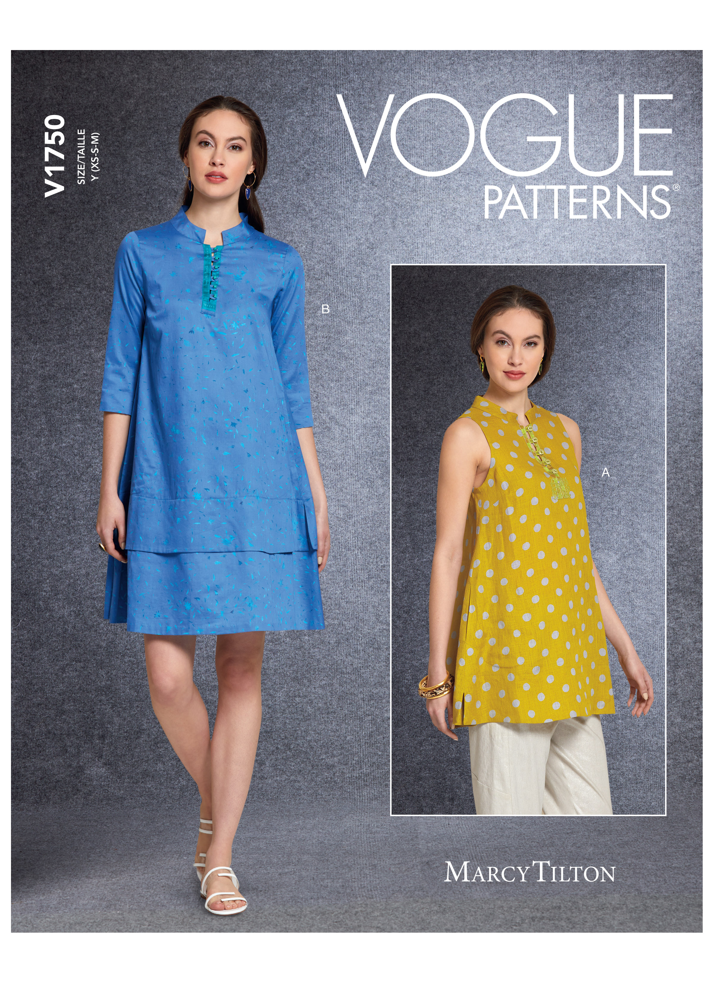 Vogue Patterns 1750 Misses' Tunic and Dress