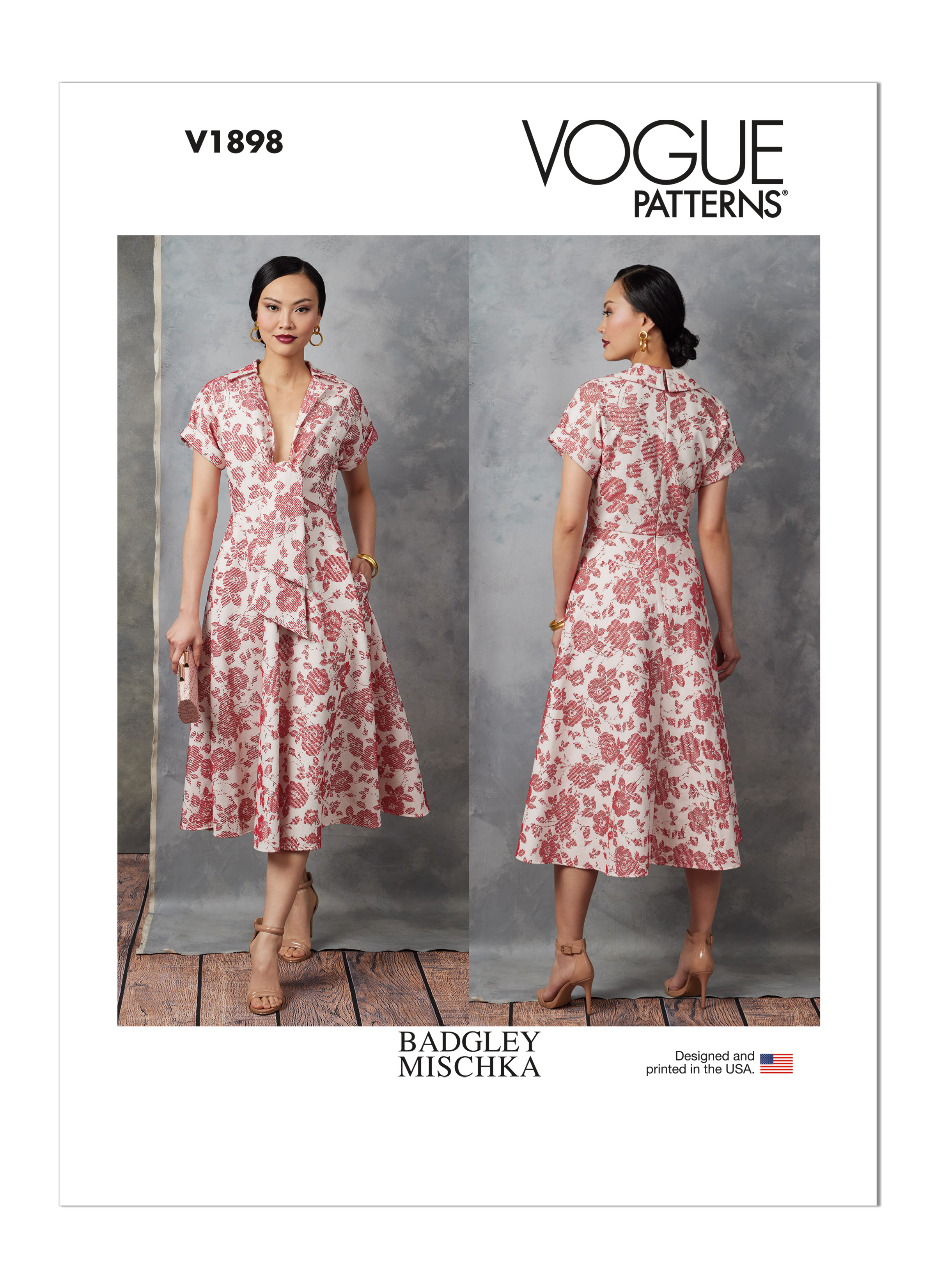 Vogue Patterns Misses Dress By Badgley Mischka