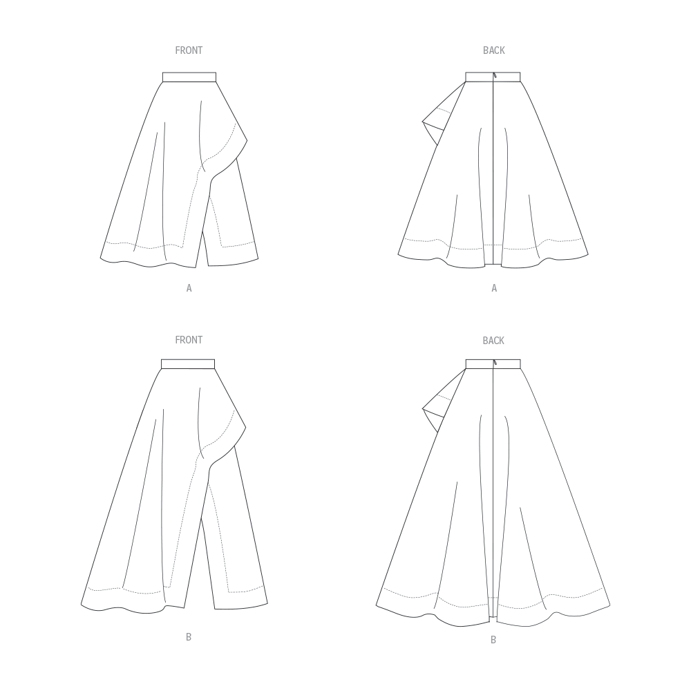 Vogue Patterns 1941 Misses' Skirts