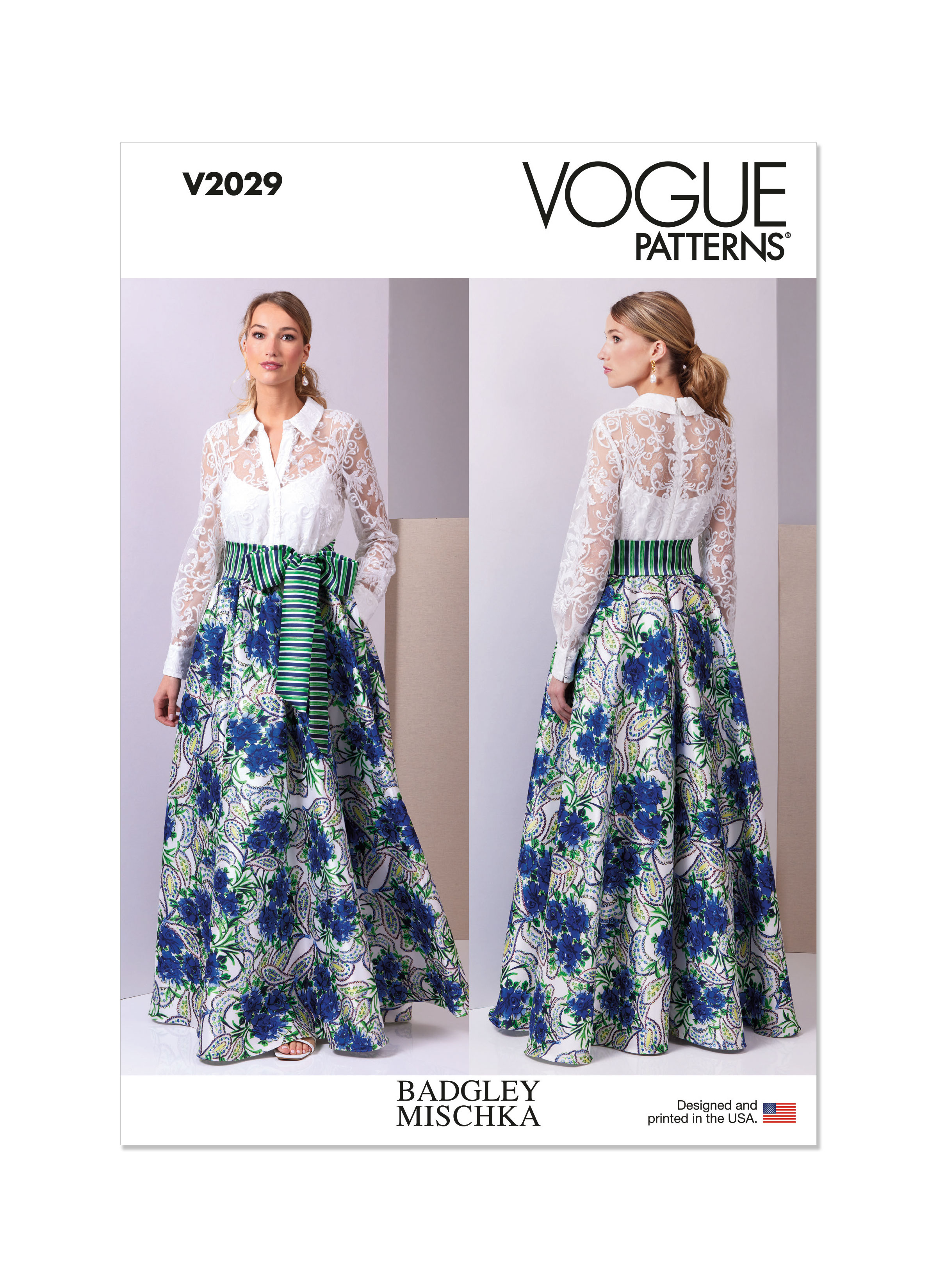 Vogue Patterns 2029 Misses' Dress by Badgley Mischka