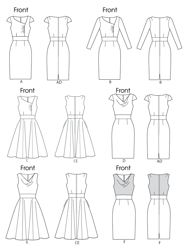 Vogue Patterns 8787 Misses Dress