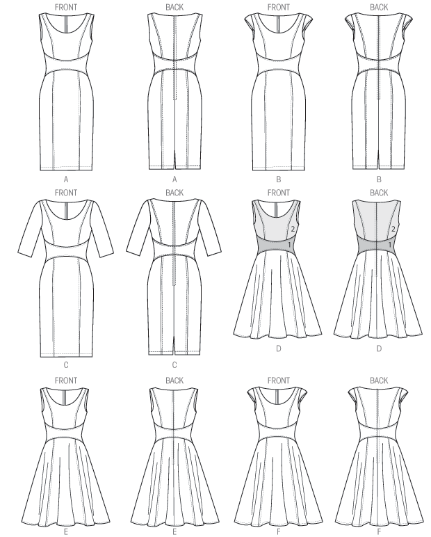 Vogue Patterns 8972 Misses' Dress