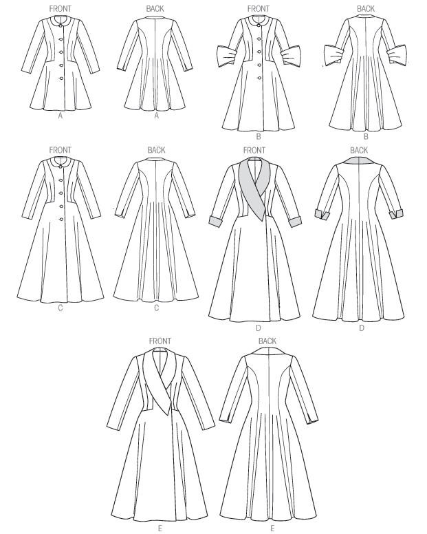 Vogue Patterns 9040- Misses' Coat