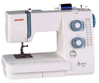 Shopping Sewing Machine Janome Sewist 521+ Center Assist