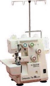 SINGER 14U244B Differential Feed Serger Sewing Machine w/PEDAL +