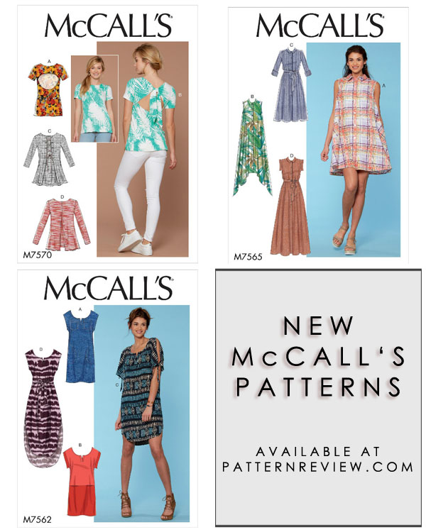 New McCall's Patterns Spring 2017 3/3/17 - PatternReview.com Blog