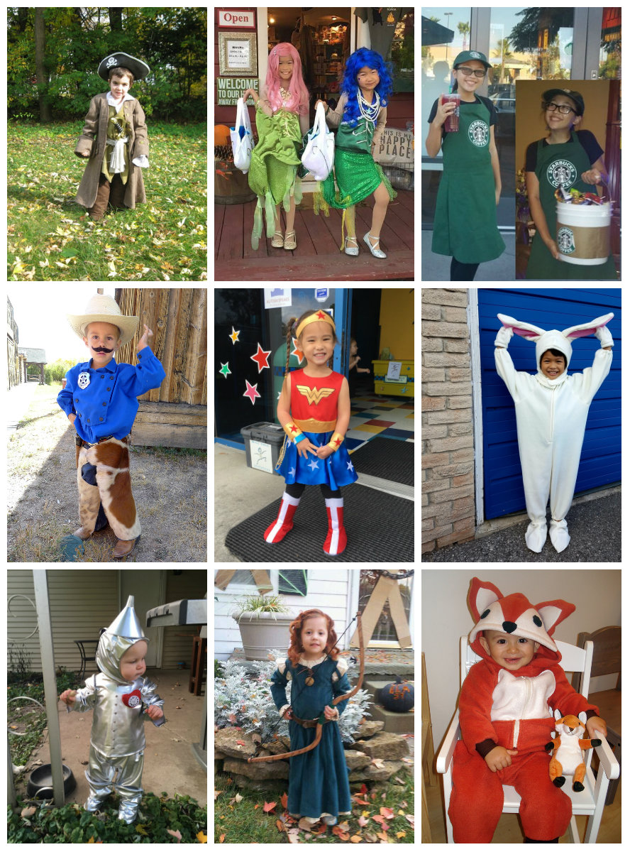 Project Highlights: Kids Costumes for Halloween 2017 9/29/17 ...