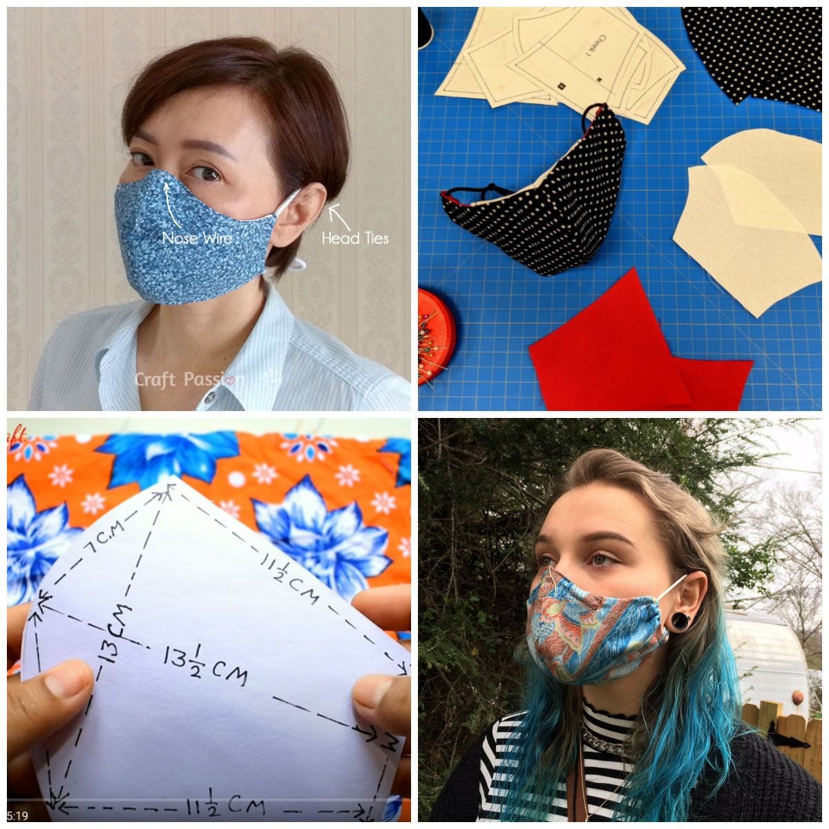 30 Best Sewing Pattern Face Mask InderjeetNuriya